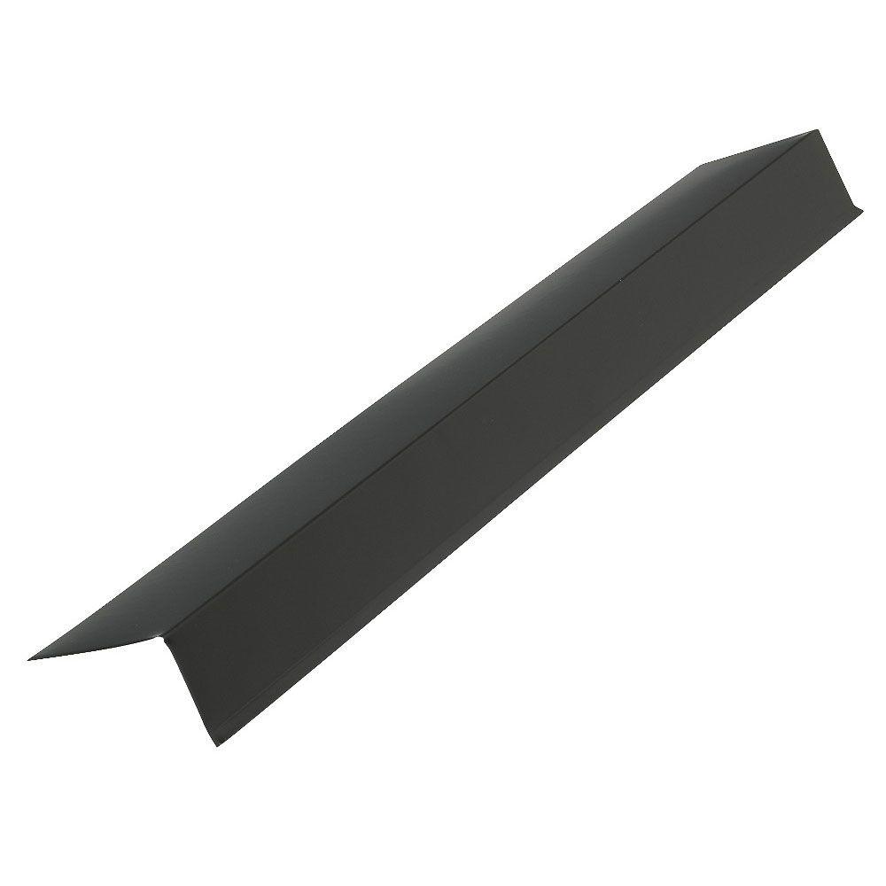 Metal Sales JChannel Flashing in Charcoal4227417 The Home Depot