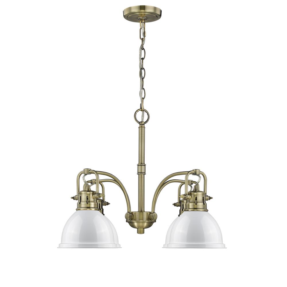 Globe Electric Elena 5Light Contemporary Brushed Brass Chandelier