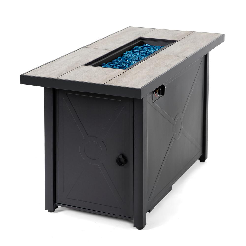 Nuu Garden 42 in. L x 20 in. D x 24.8 in. H 50000 BTU Outdoor Rectangle