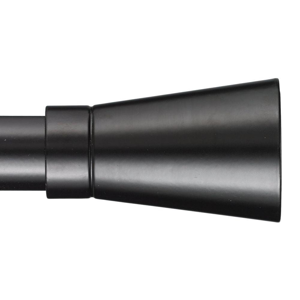 Art Decor Linea 10 Ft Non Telescoping Single Curtain Rod In Non Telescoping Single Curtain Rod