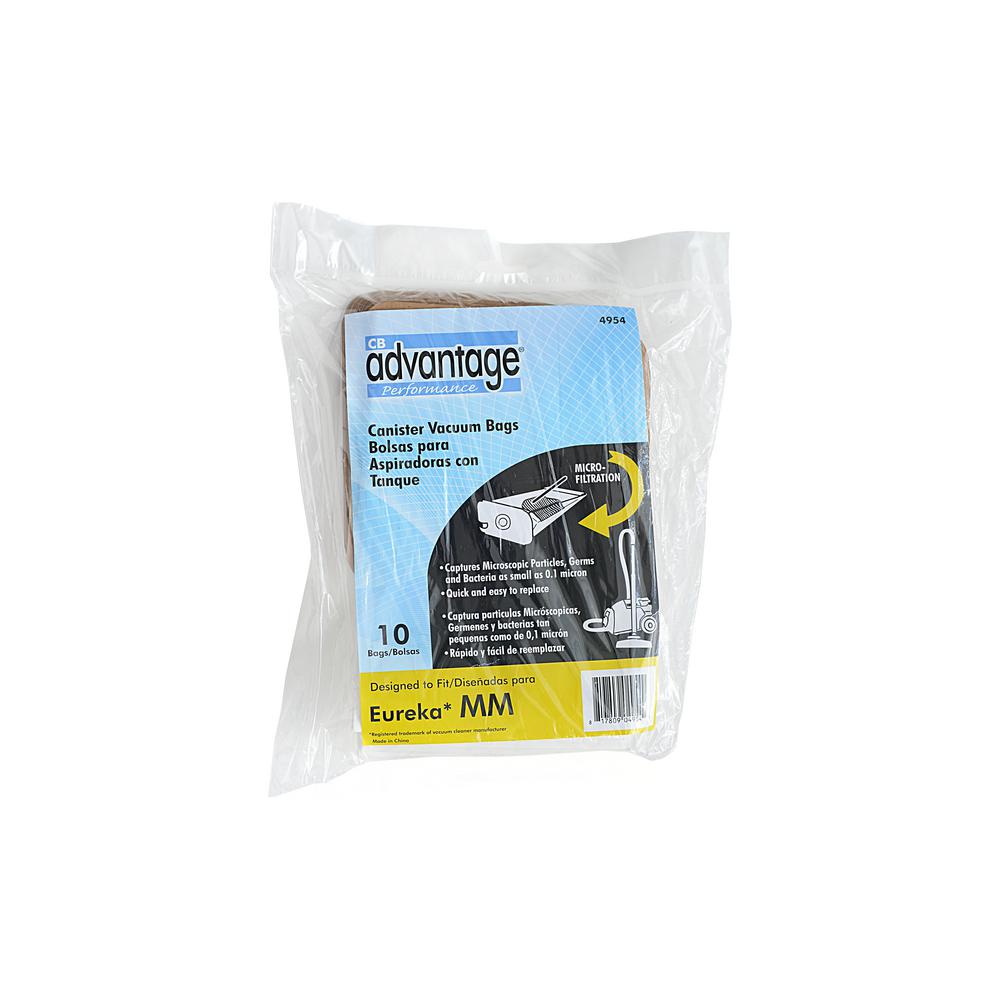 EnviroCare Replacement Micro Filtration Vacuum Bags for Eureka Style MM Eureka Mighty Mite 3670 and 3680 Series Canisters 36 Bags