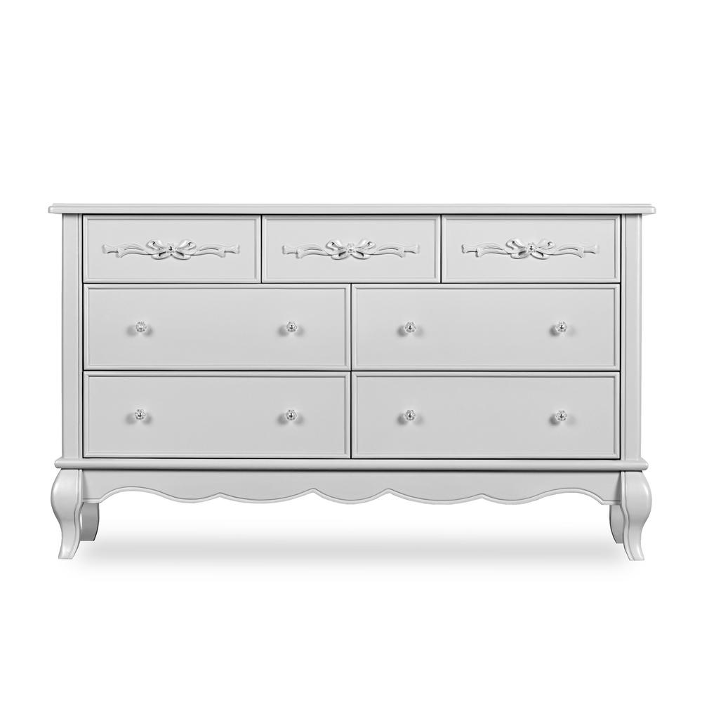 evolur belmar double dresser rustic grey