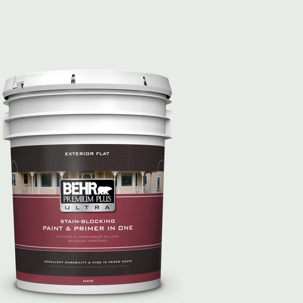 BEHR Premium Plus Ultra 5gal. BWC19 Queen Anne's Lace Flat Exterior