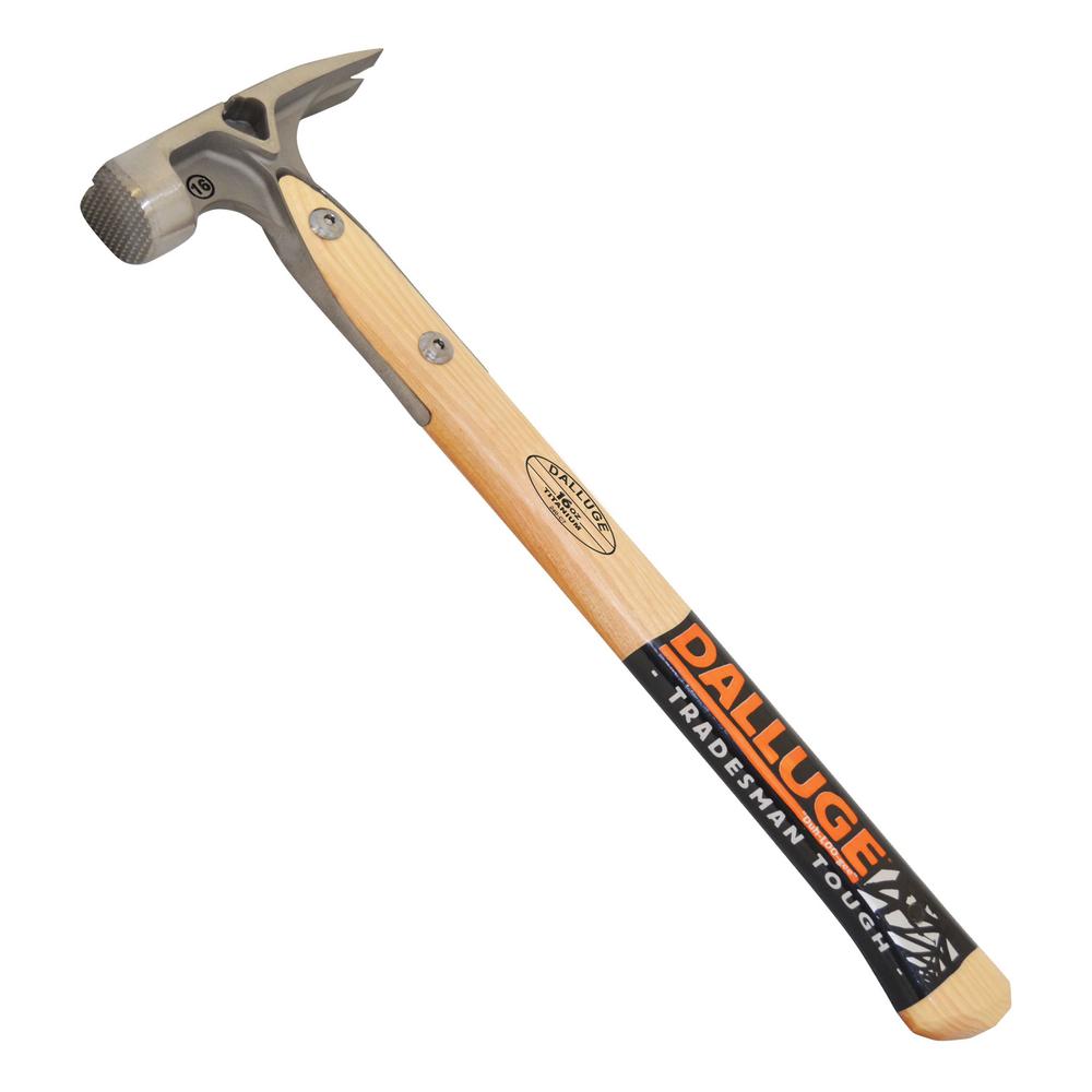 Vaughan 20 oz. Carbon Steel Milled Face Rip Hammer with 17 in. Hickory