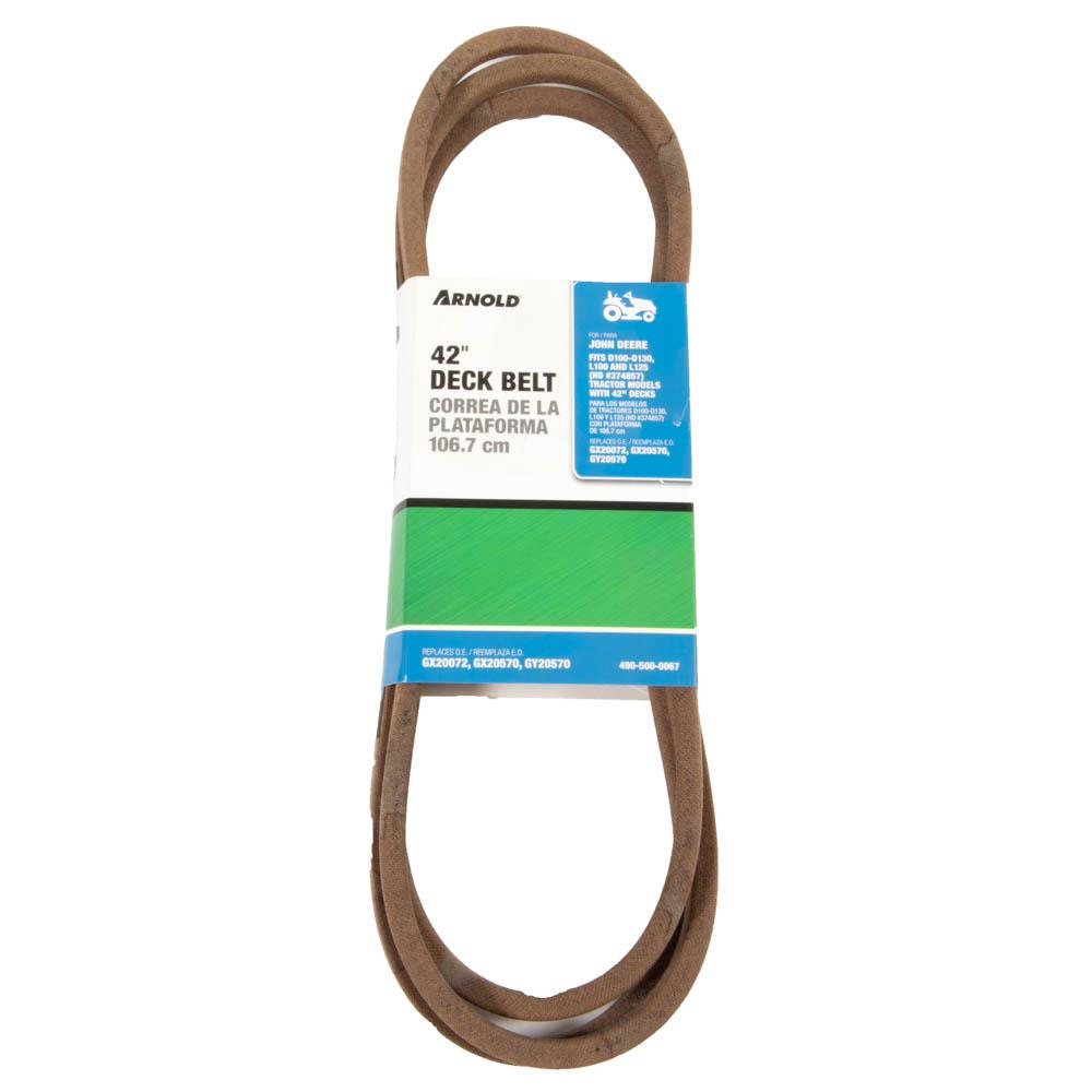 Arnold 42 in. Riding Mower Deck Belt for John Deere Tractors4905000067 The Home Depot