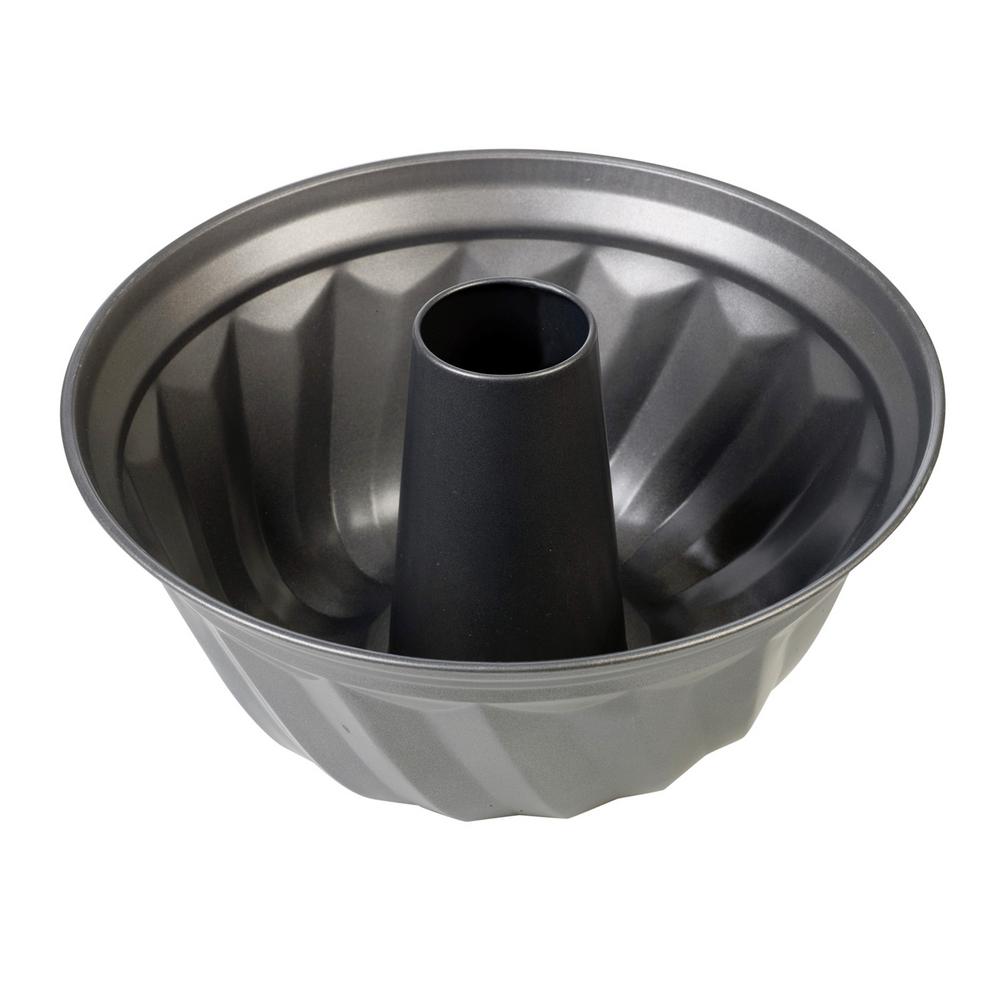 HOME basics Steel Bundt Pan-BW44013 - The Home Depot