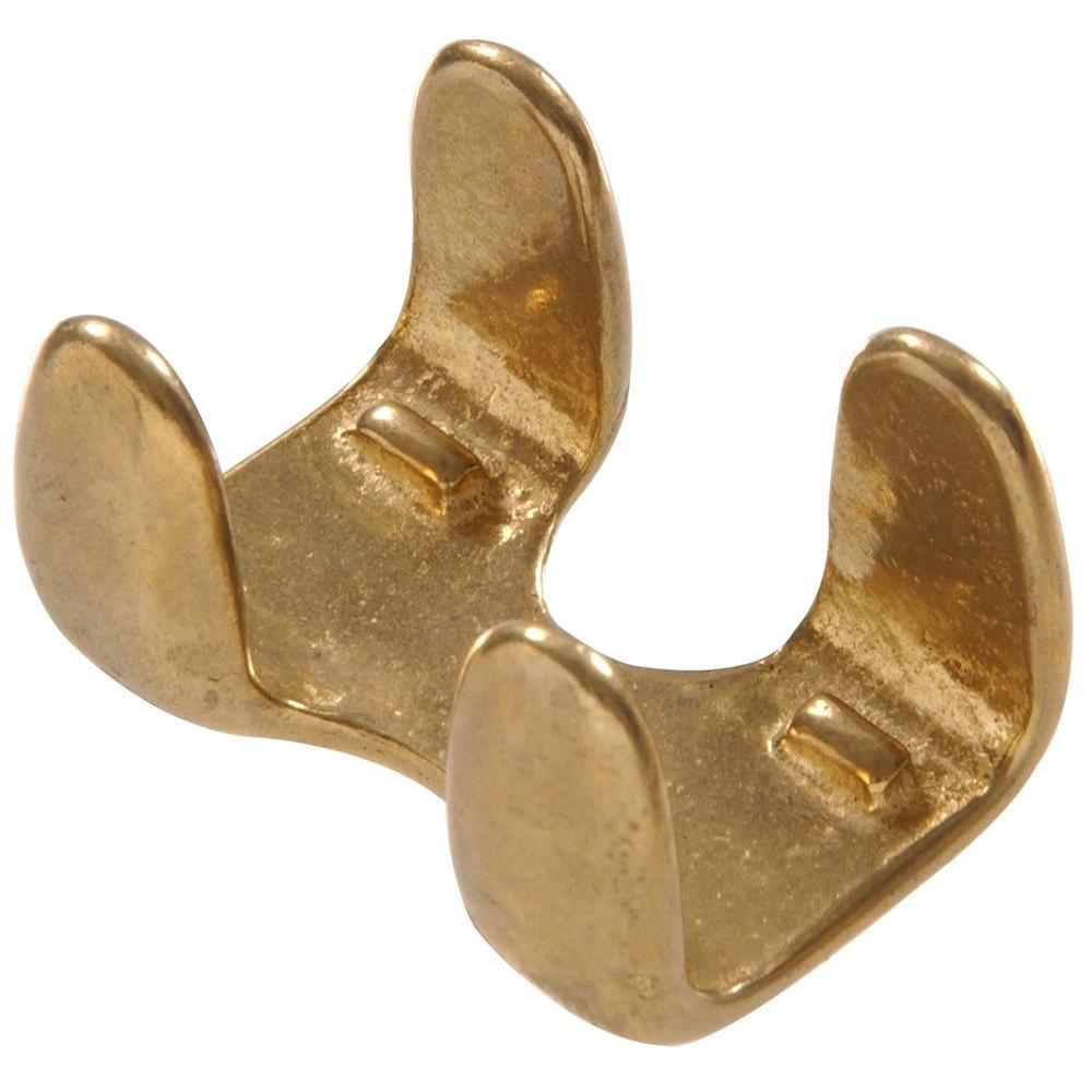 The Hillman Group 7/161/2 in. Rope Clamp in Solid Brass (5Pack