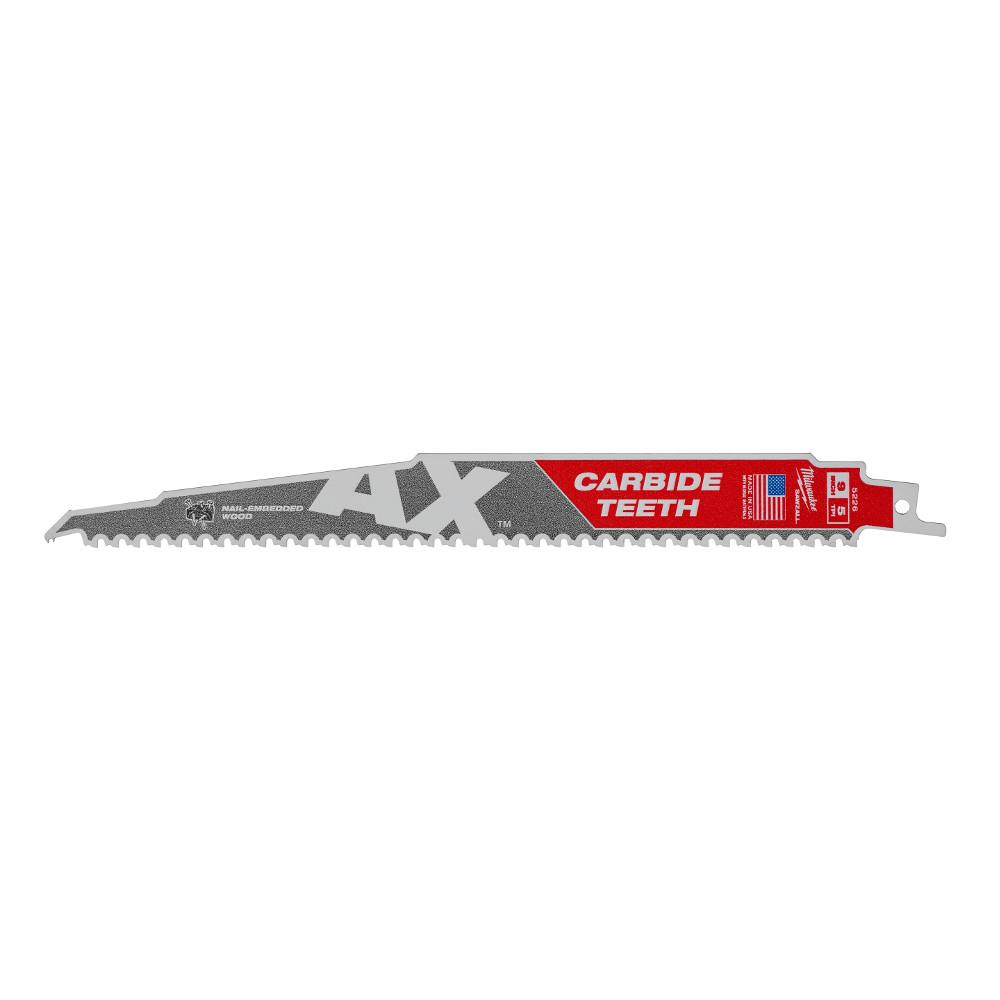 9 in. 5 TPI AX Carbide Teeth Demo Nail Embedded Wood Cutting SAWZALL Reciprocating Saw Blade (1-Pack)