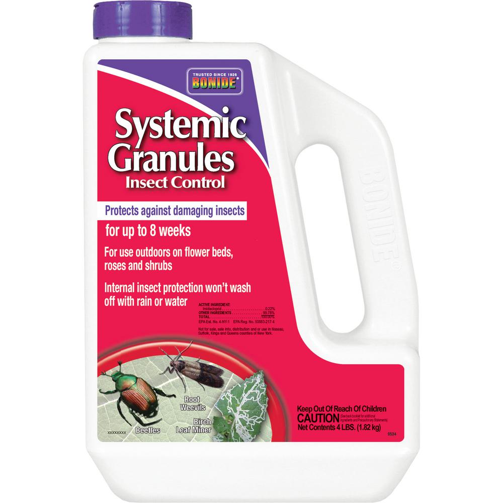 Bonide 4 lbs. Systemic Insect Control Granules9534 The Home Depot