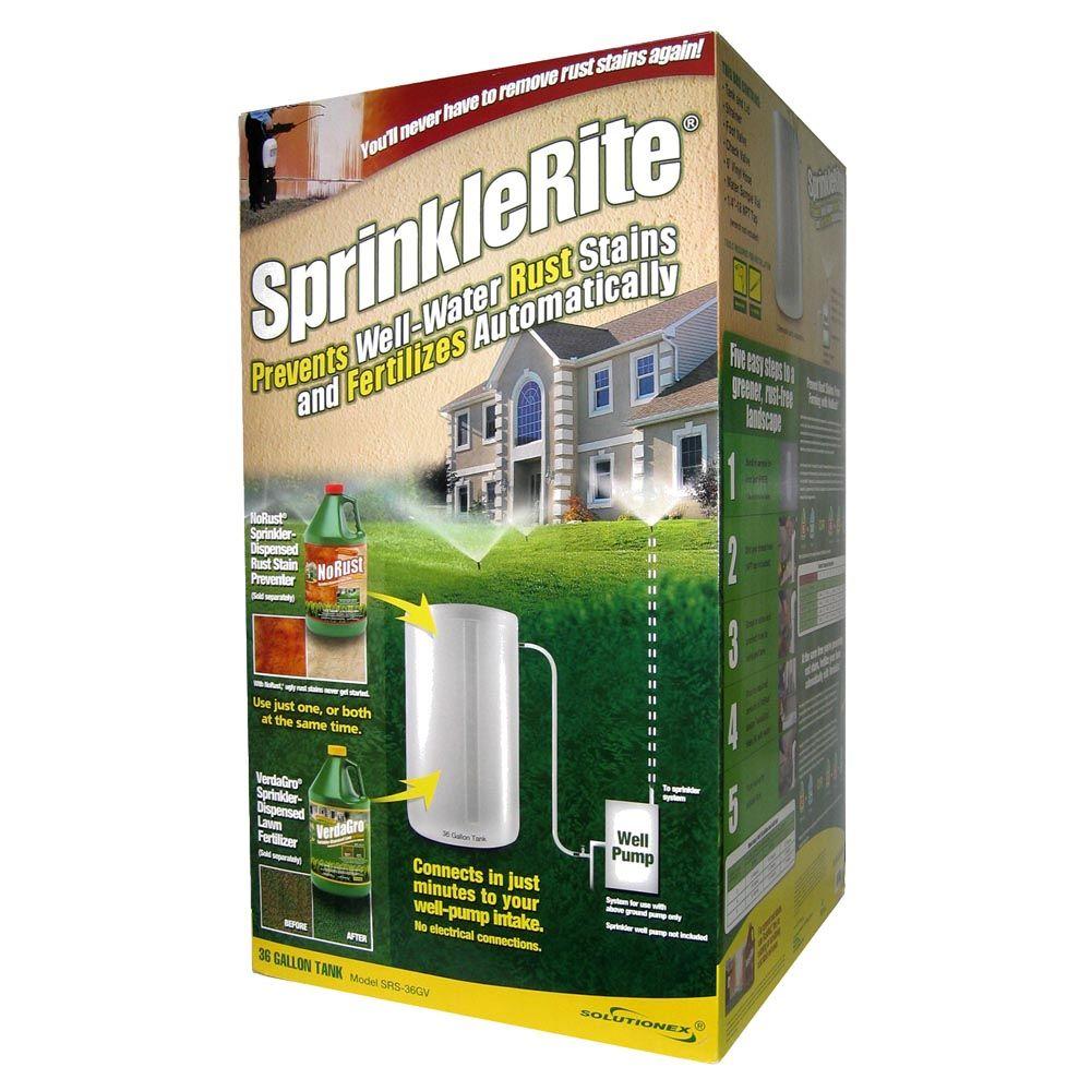 SprinkleRite Automatic Rust Prevention and Fertilization System