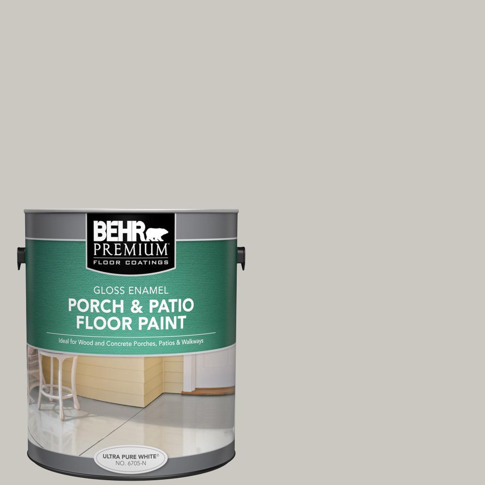 BEHR Premium 1 Gal. #PPU24-12 Whitewash Oak Gloss Enamel Interior ...