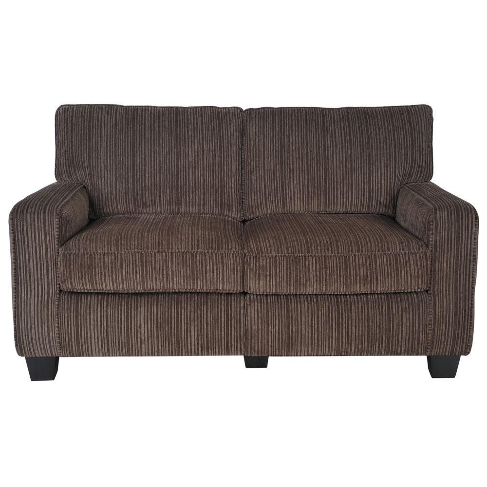 Serta Rta San Paolo Mink Brown Espresso Polyester Loveseat Cr43530pb Serta Rta San Paolo Mink Brown Espresso Polyester Loveseat