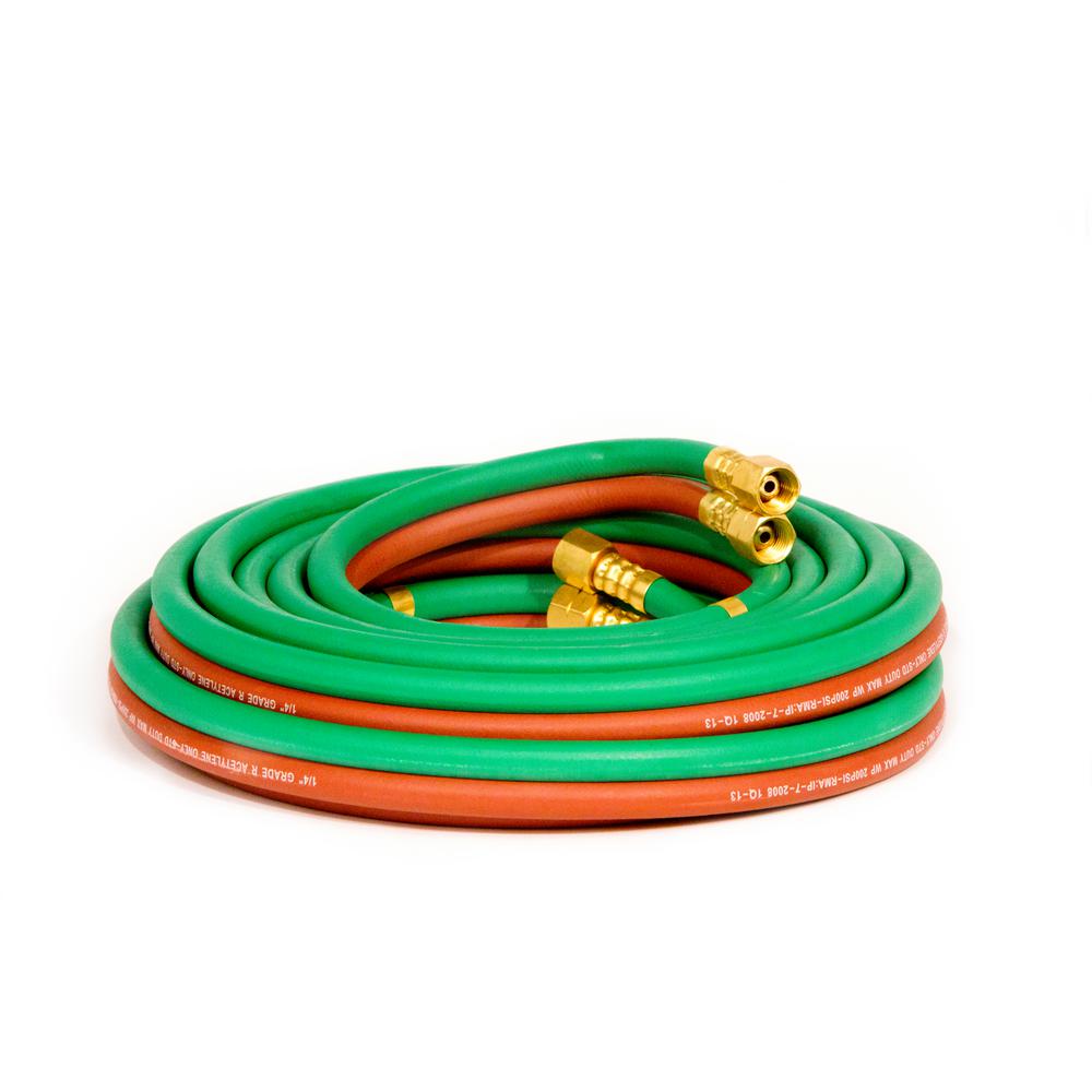 NEXT DAY DELIVERY NEW OXY ACETYLENE HOSE SET