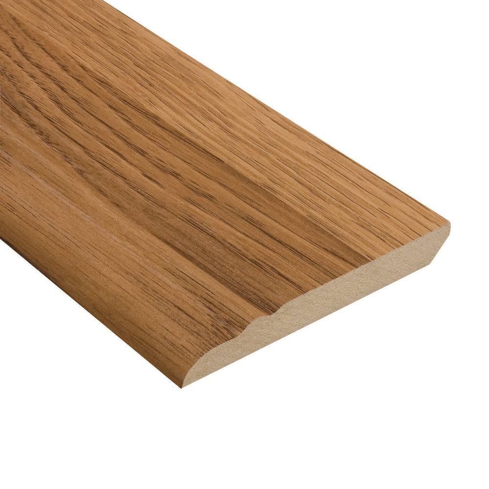 Home Legend Hickory 1/2 in. Thick x 313/16 in. Wide x 94 in. Length Laminate Wall Base Molding