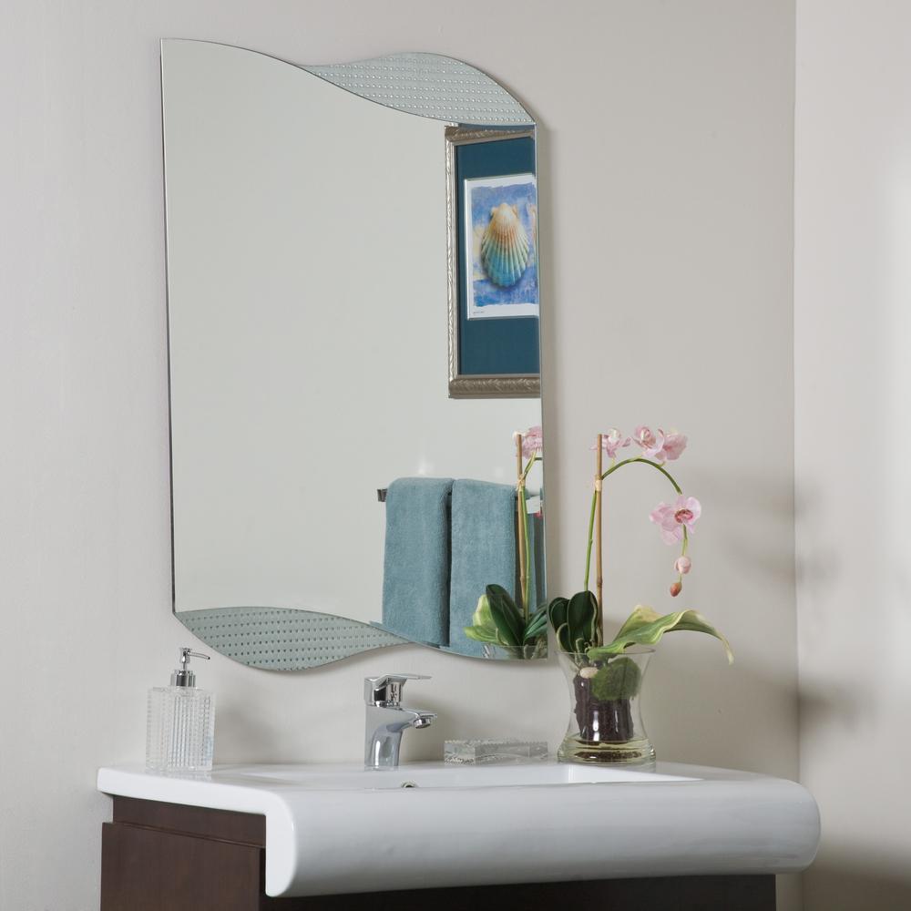 decorative bathroom mirrors amazon