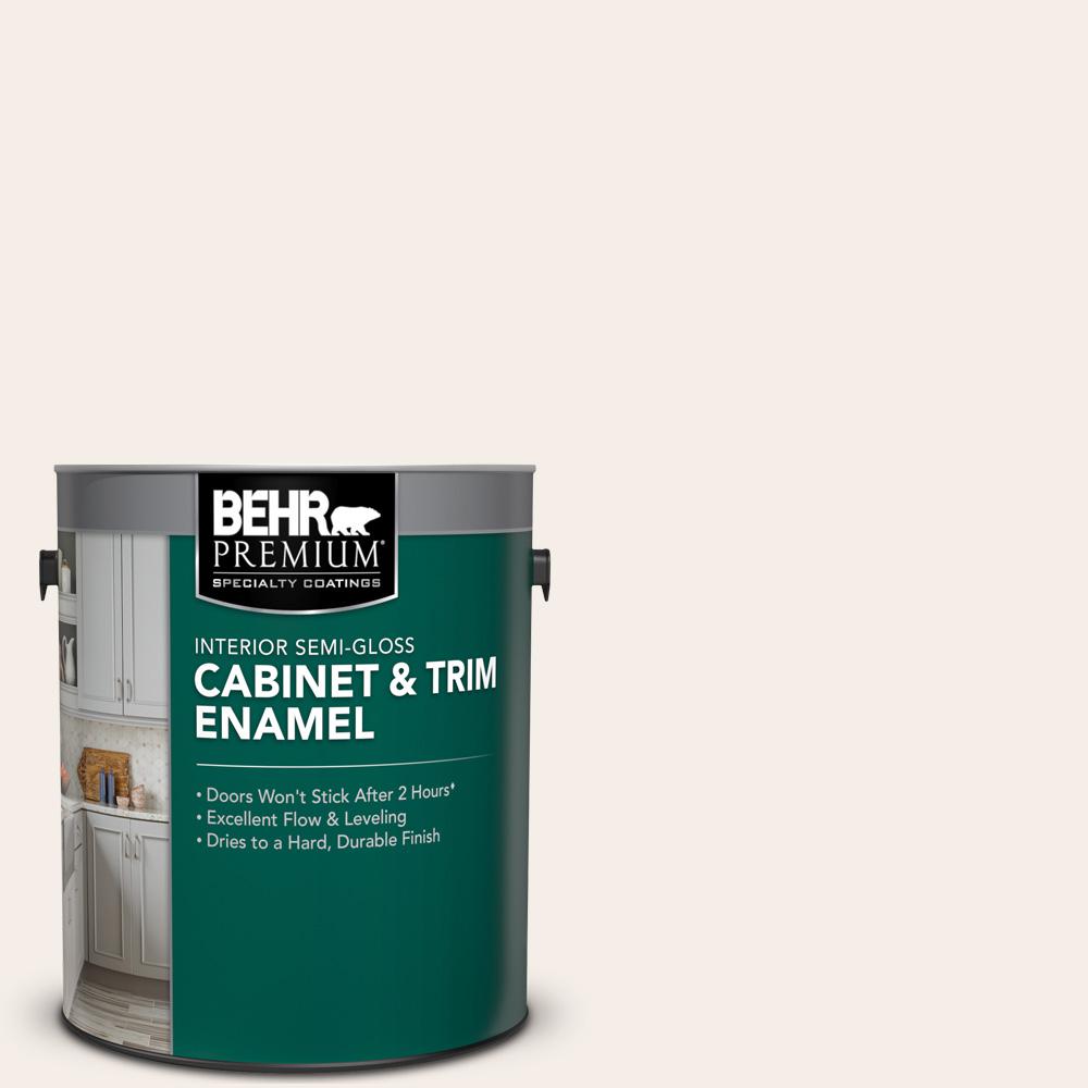 BEHR Premium 1 gal. RDW10 New House White SemiGloss Enamel Interior