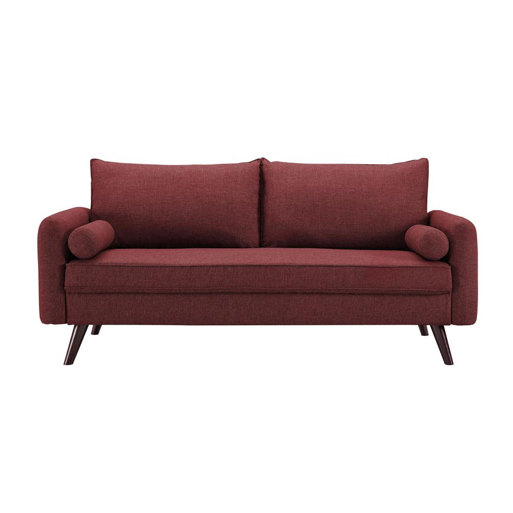 Red Sofas Living Room Furniture The Home Depot