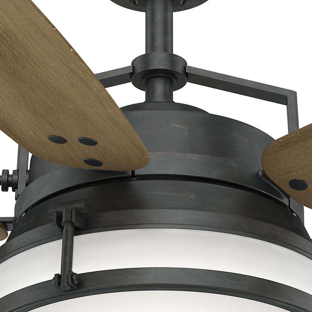 Casablanca Caneel Bay 56 In Led Indoor Outdoor Aged Steel Ceiling Casablanca Caneel Bay 56 In Led Indoor