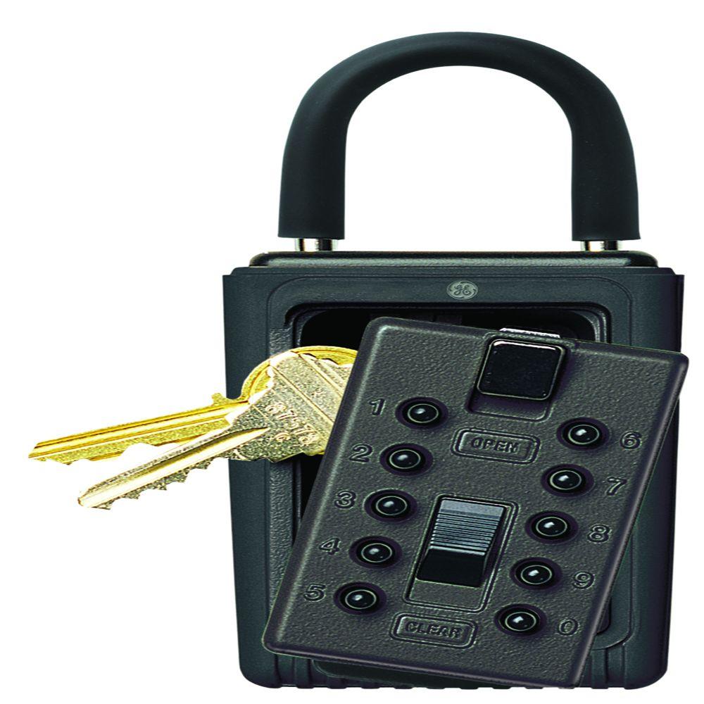 Kidde Portable 3Key Box with Spin Dial Combination Lock, Black000524