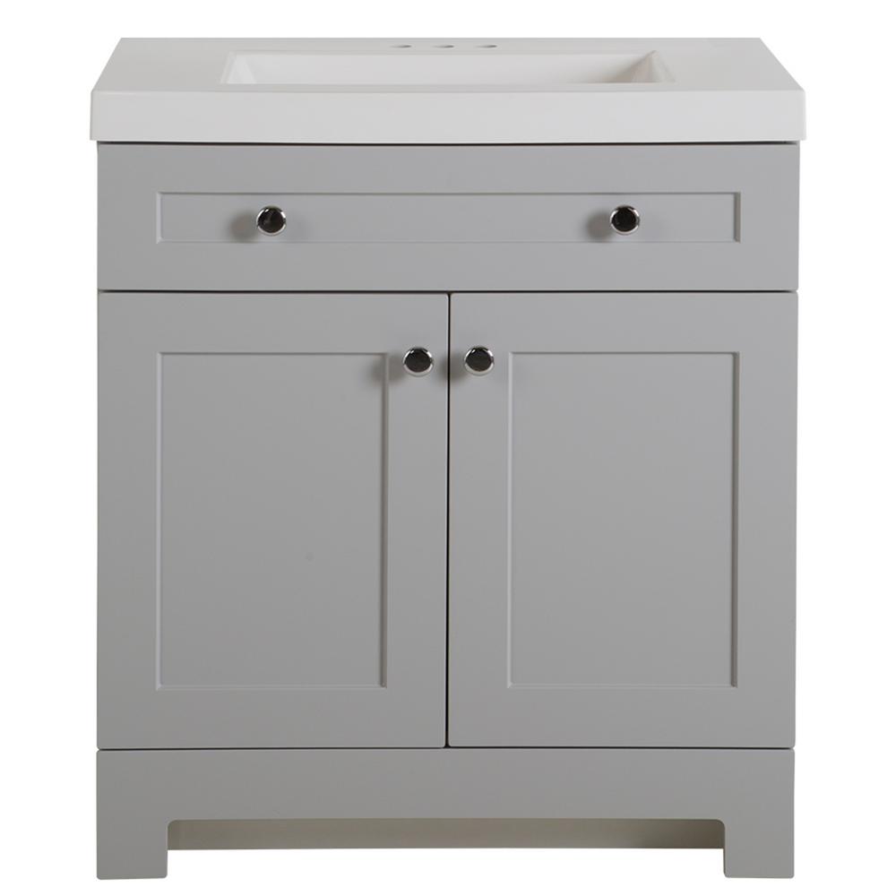 Glacier Bay Everdean 30.50 in. W x 18.75 in. D Bath Vanity in 