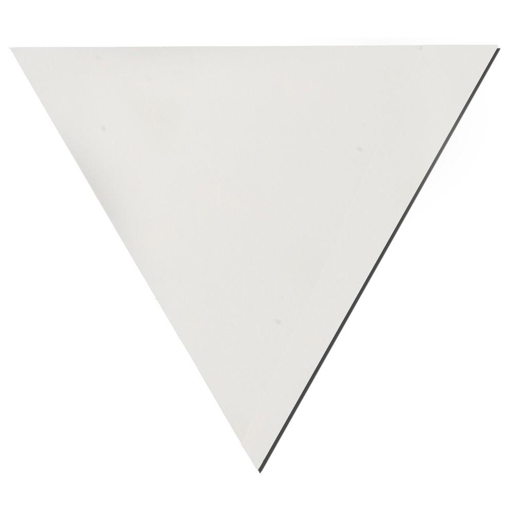 Owens Corning Paintable White Fabric Triangle 24 in. x 24 in. x 24 in