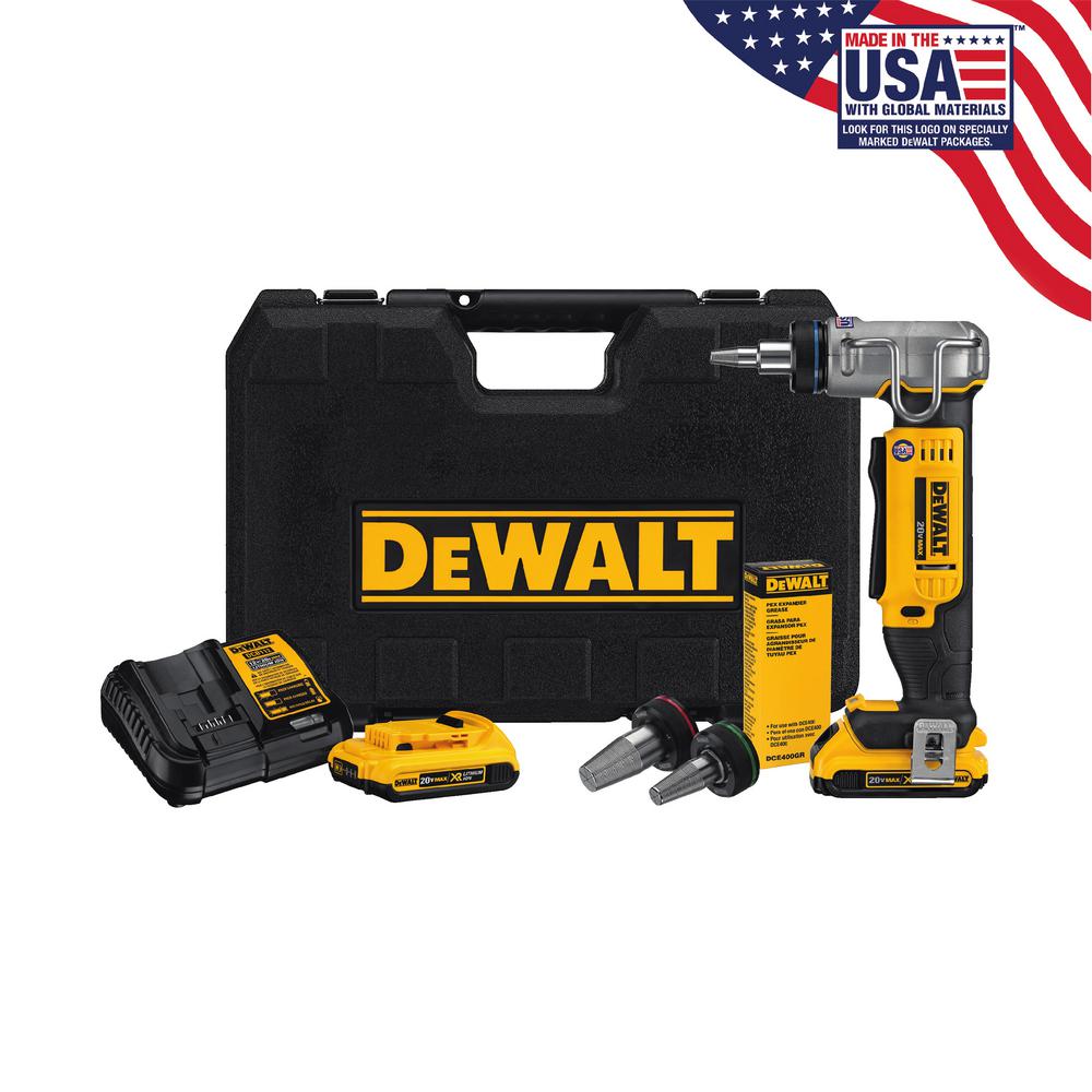 Dewalt 20-Volt Max Lithium Ion Cordless PEX Expansion Tool Kit by DEWALT