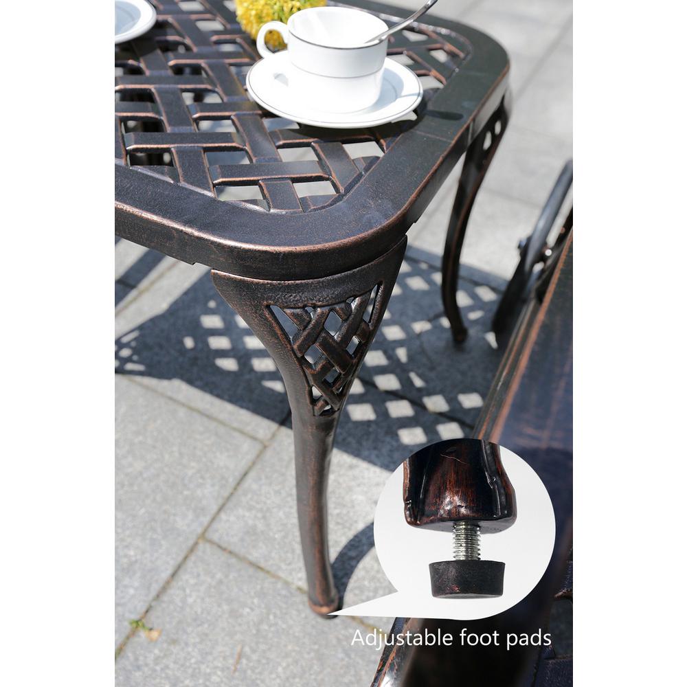 Bronze Outdoor Side Tables Patio Tables The Home Depot