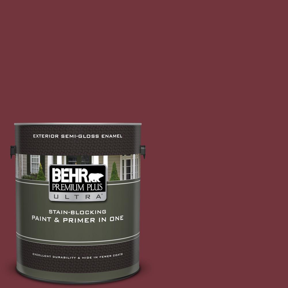 BEHR Premium Plus Ultra 1 gal. S1307 Cherry Cola Semi