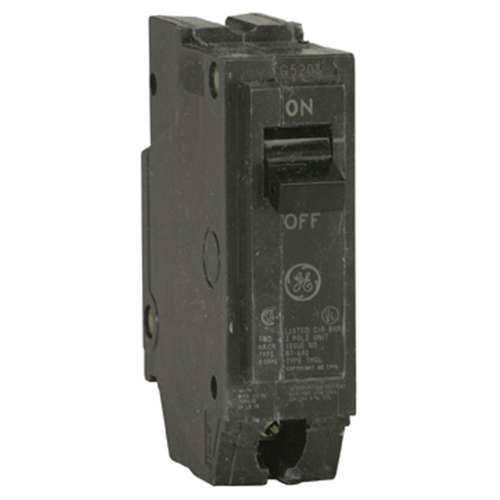 Ge Q Line 50 Amp 1 In Single Pole Circuit Breaker Thql1150 The Home Depot