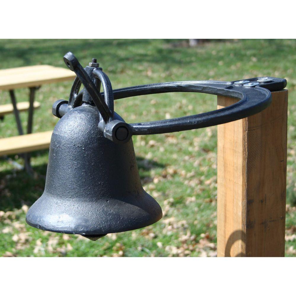 Cast Iron Black Farm Dinner Bell