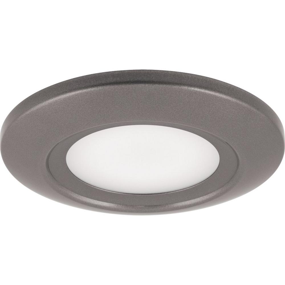 Clearance Lighting The Home Depot 12 Watt Metallic Gray Integrated Led Flushmount