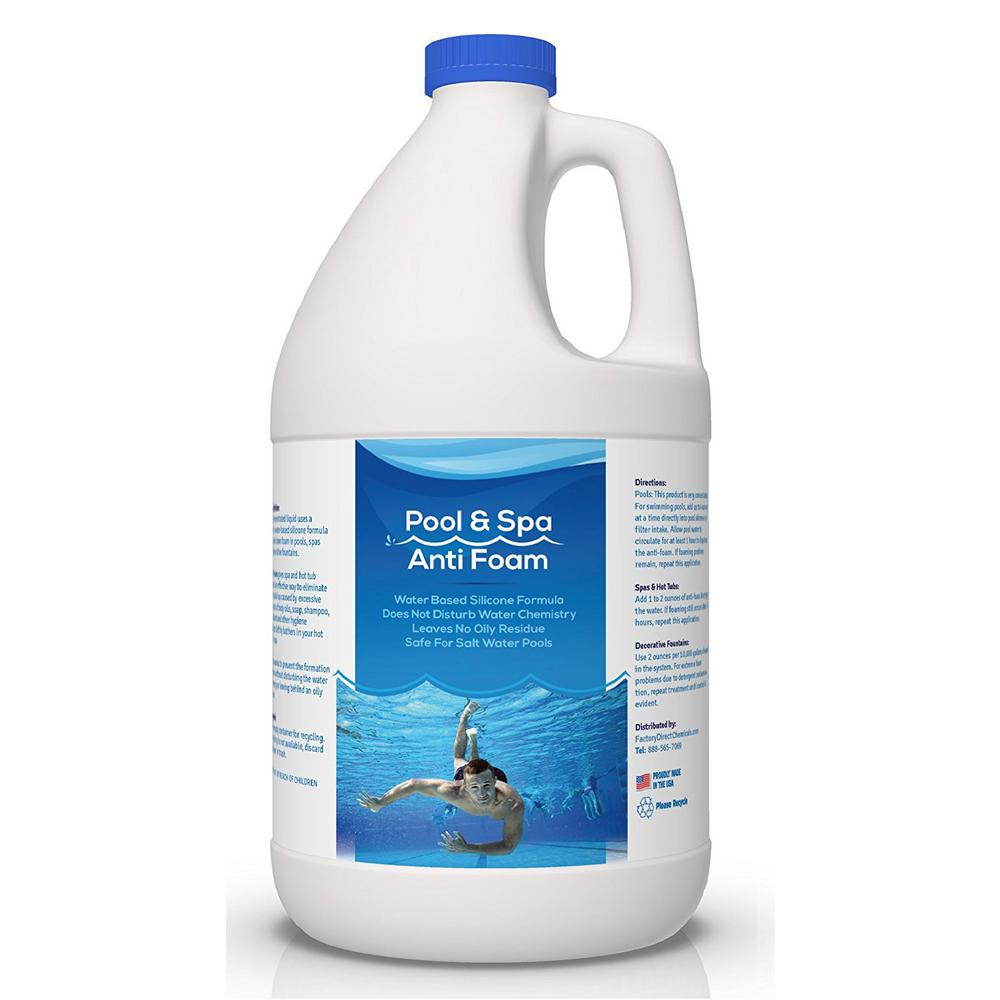 Eco Clean 1 Gal. Pool Anti Foam Defoamer ConcentratePAF1GM The Home