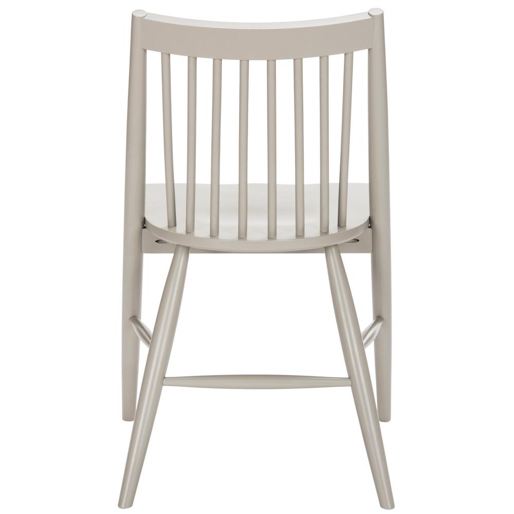Safavieh Wren Gray 19 In H Spindle Dining Chair Set Of 2 Dch1000c Set2 The Home Depot
