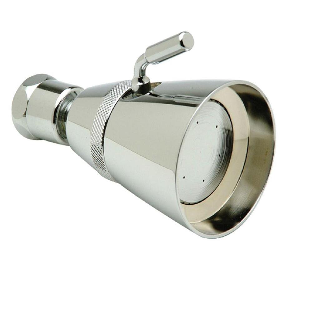 UPC 670240242524 product image for Zurn 1-Spray 1.8 in. Single Wall Mount Fixed Adjustable Shower Head in Chrome, G | upcitemdb.com