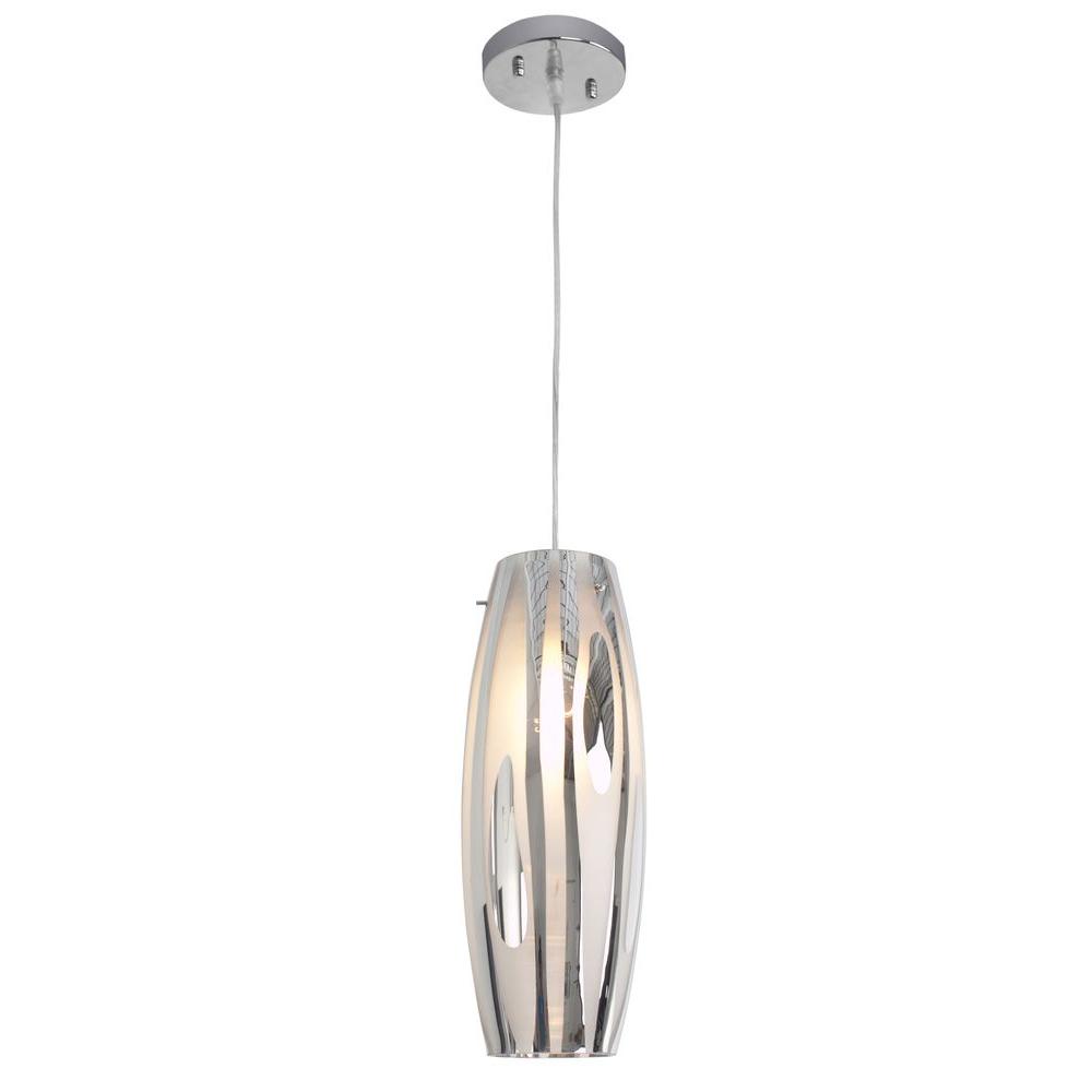 Varaluz Chroman Empire 1 Light Chrome Mini Pendant Ac1070 The Home Varaluz Chroman Empire 1 Light Chrome Mini Pendant
