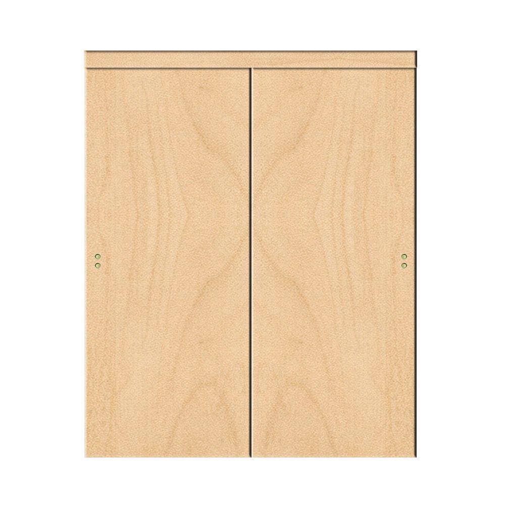 Impact Plus 72 In X 84 In Smooth Flush Solid Core Stain Grade