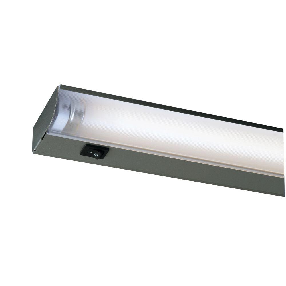 Juno 22 in. Silver Fluorescent Under Cabinet Economy Fixture-UFL22 SL ...