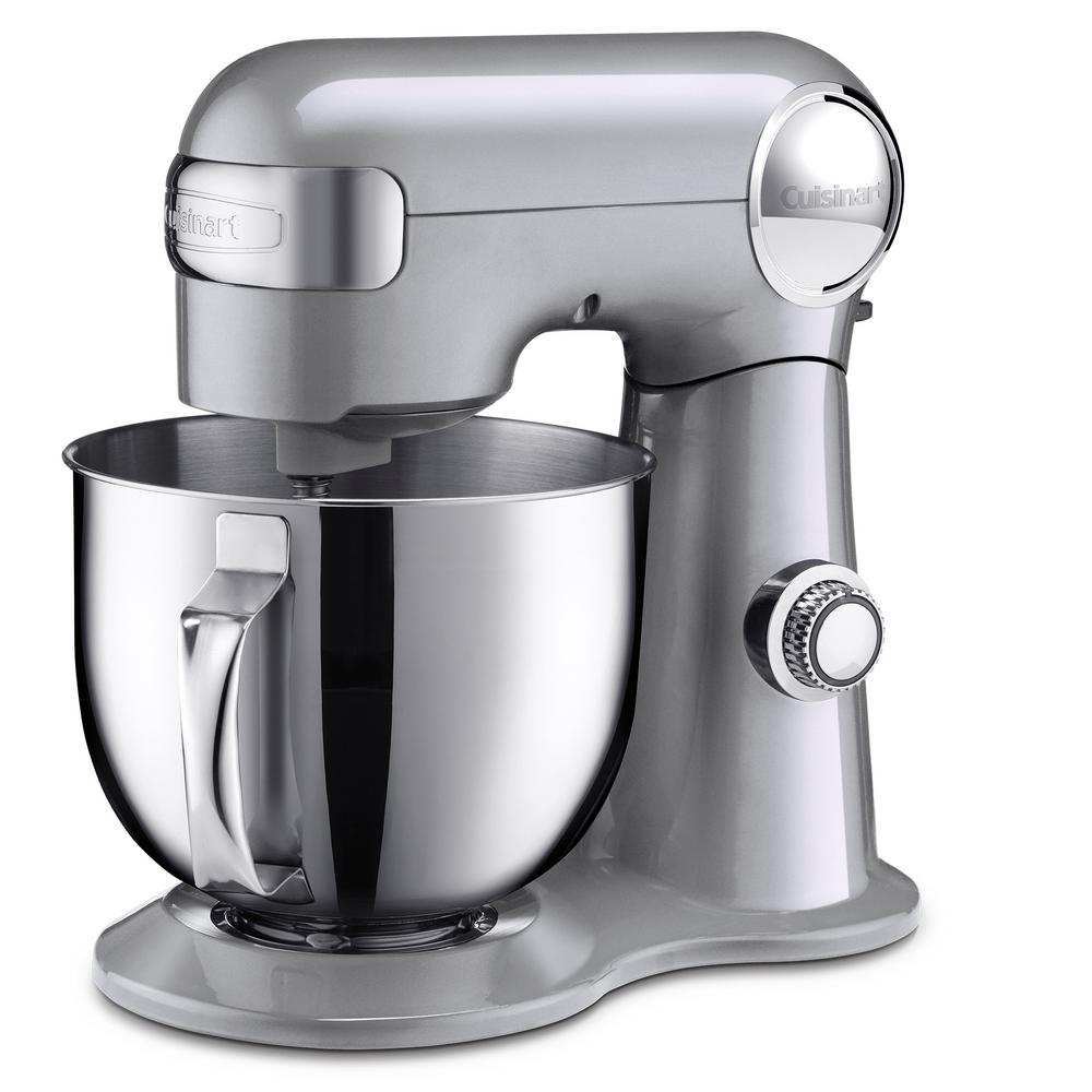 Cuisinart 5.5 Qt. 12-Speed Brushed Chrome Stand Mixer by Cuisinart