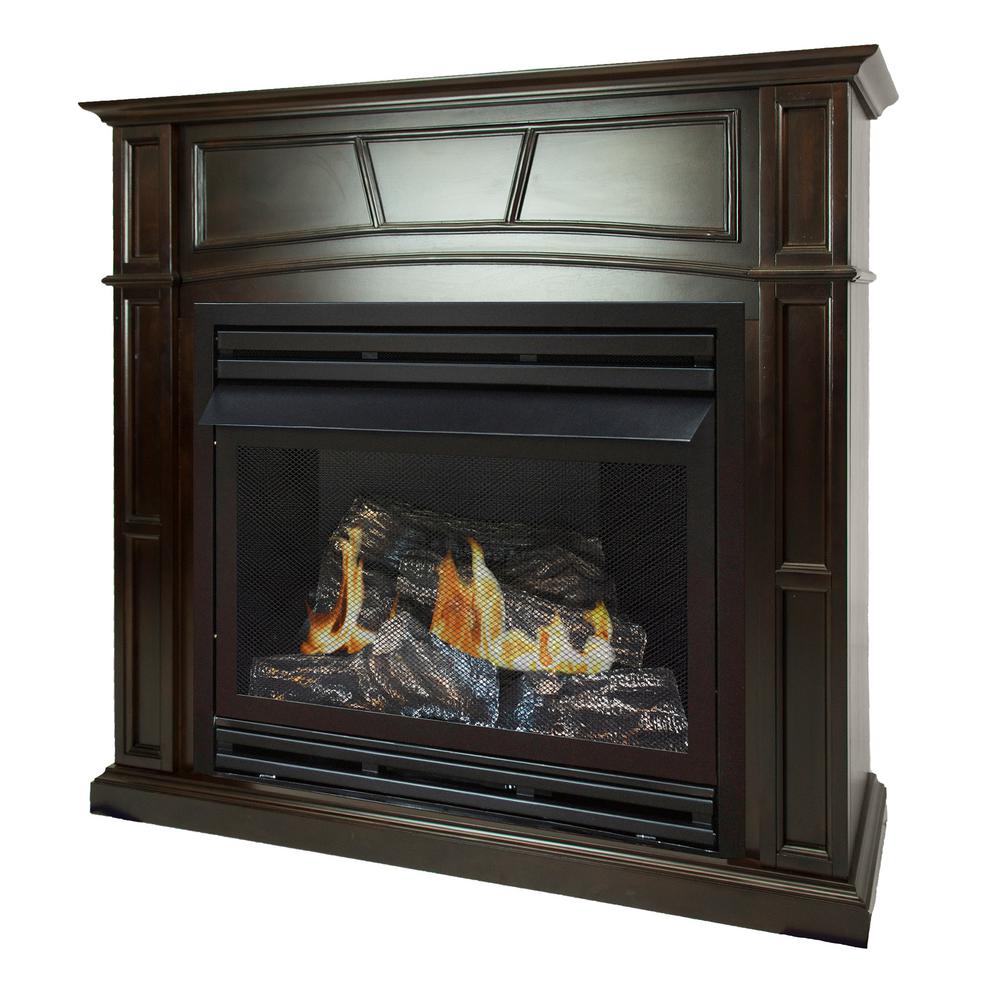 pleasant hearth gas fireplace