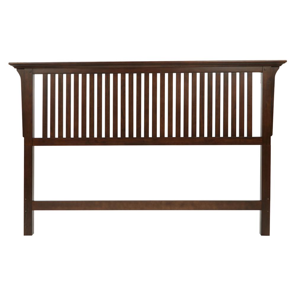 Mission Oak Bedroom Furniture The Home Depot Modern Mission Oak King Headboard In Vintage