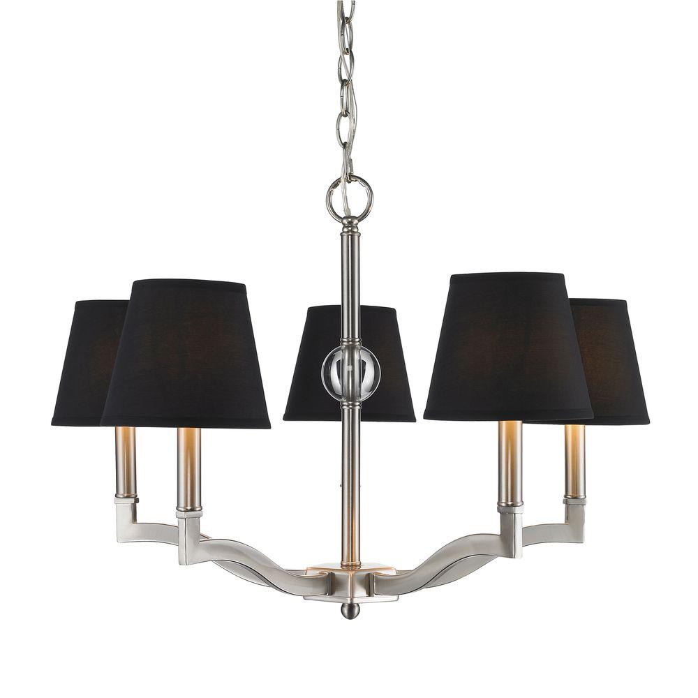 Illumine 9Light Pewter ChandelierCLISH202852056 The Home Depot