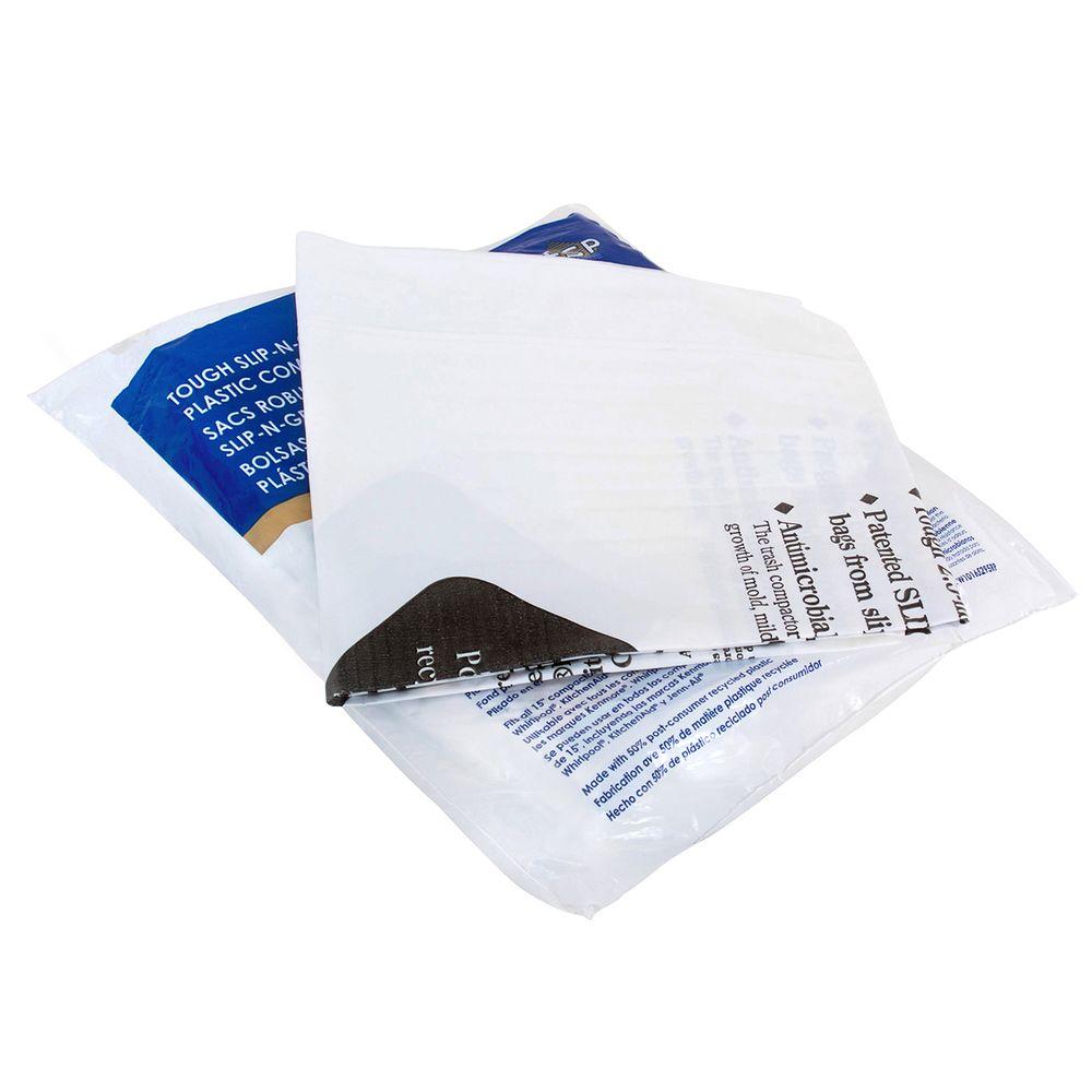 Whirlpool 15 In Plastic Compactor Bags Pack W10165295rp The Plastic Compactor Bags 15 Pack