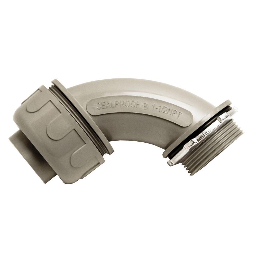 Southwire 11/2 in. Liquidtight NM Straight PVC Conduit Fitting