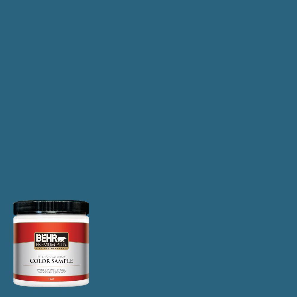 Behr Premium Plus 8 Oz 550d 7 Southern Evening Flat Interior 550d 7 Southern Evening Flat Interior Exterior