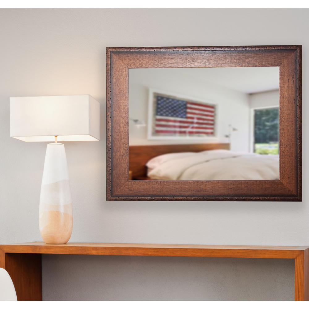 40 In X 30 Timber Estate Non Beveled Vanity Wall Mirror