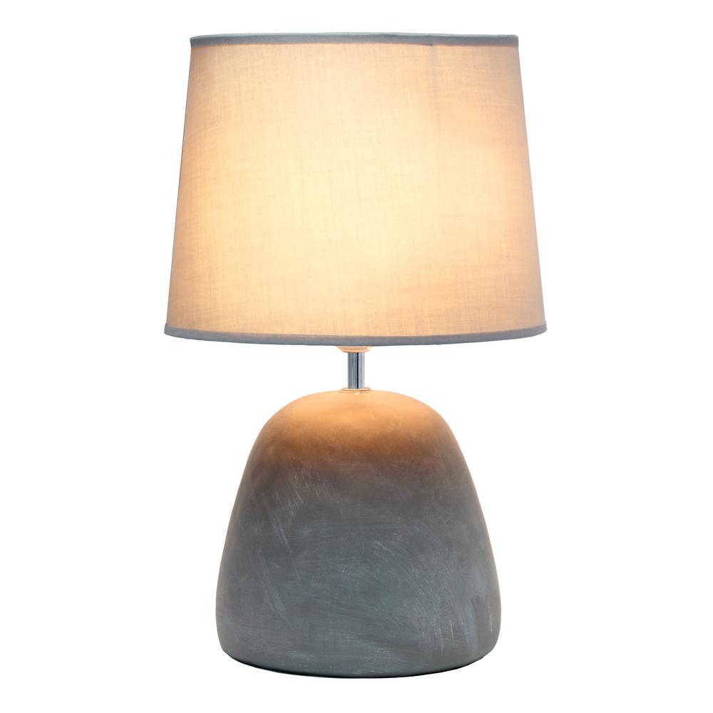 concrete table lamp