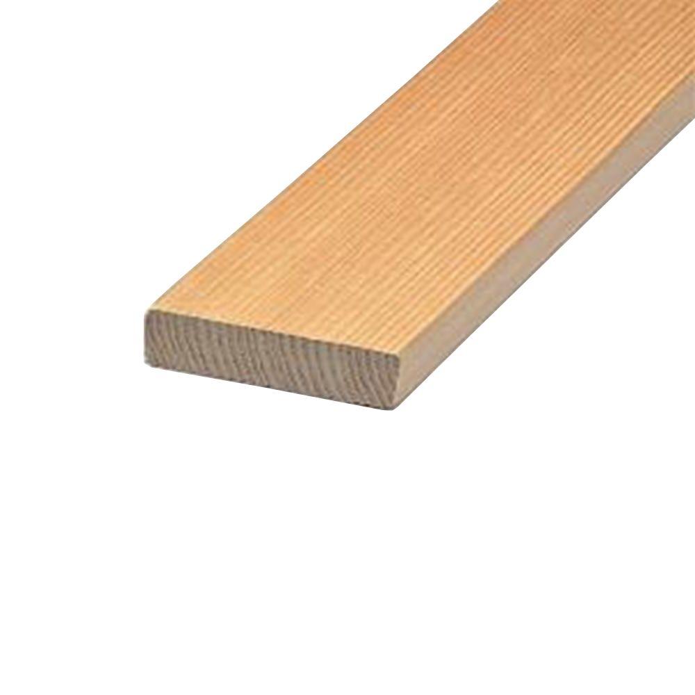 Builders Choice 1 in. x 3 in. x 8 ft. Hemlock BoardHDCVG10308 The