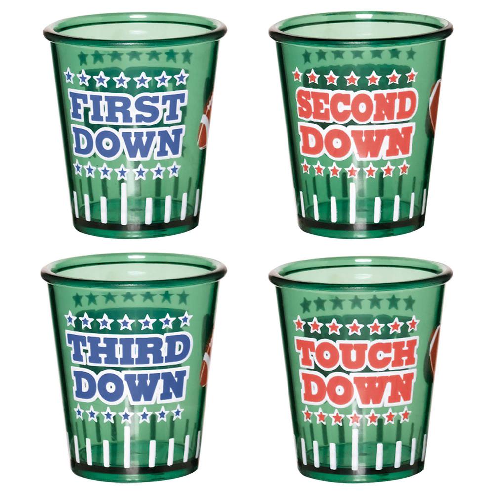 Amscan Football Fan Paper Party Cups