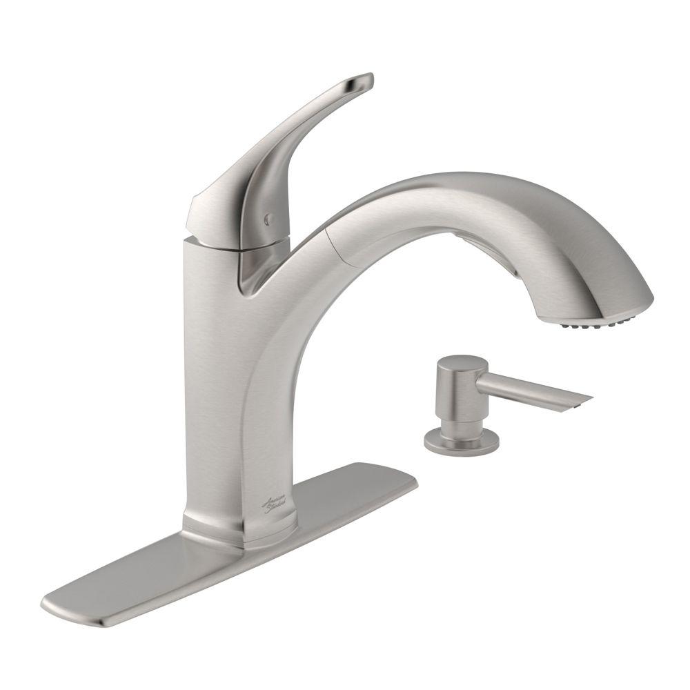 Single Handle Kitchen Faucets Kitchen The Home Depot