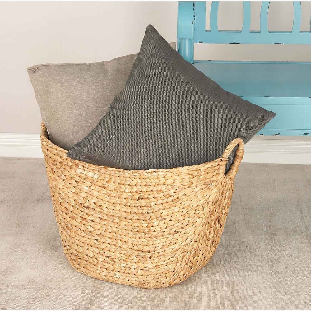 Litton Lane 21 In X 17 Seagr Storage Basket 48970 The Home Litton Lane 21 In X 17 Seagr Storage Basket
